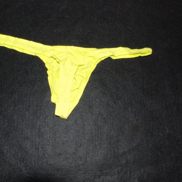 Ikingsky Lime Green Thong Mens - Picture 2 of 2